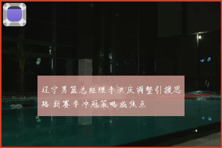 辽宁男篮总经理李洪庆调整引援思路 新赛季冲冠策略成焦点