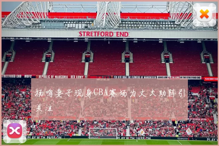 杨鸣妻子现身CBA赛场为丈夫助阵引关注